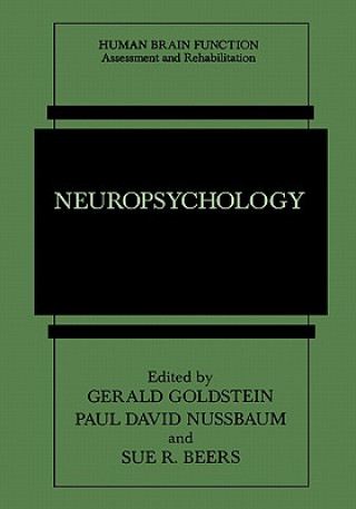 Kniha Neuropsychology Gerald Goldstein