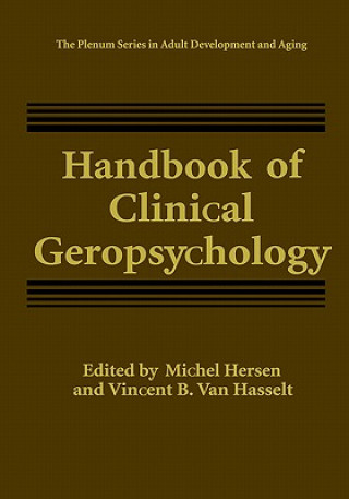 Carte Handbook of Clinical Geropsychology Michel Hersen