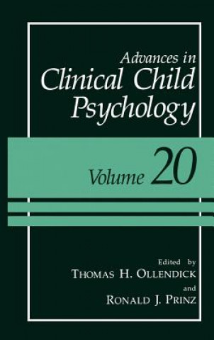 Kniha Advances in Clinical Child Psychology Thomas H. Ollendick