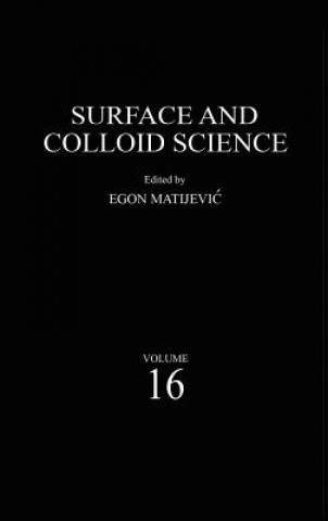 Carte Surface and Colloid Science Egon Matijevic