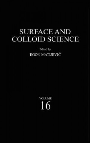 Książka Surface and Colloid Science Egon Matijevic