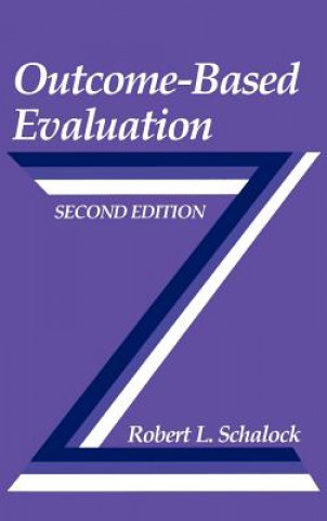 Book Outcome-Based Evaluation Robert L. Schalock