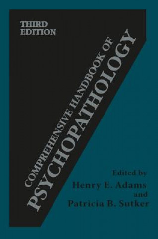 Kniha Comprehensive Handbook of Psychopathology Henry E. Adams