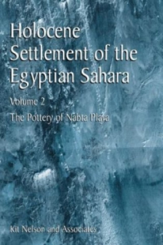 Carte Holocene Settlement of the Egyptian Sahara Kit Nelson
