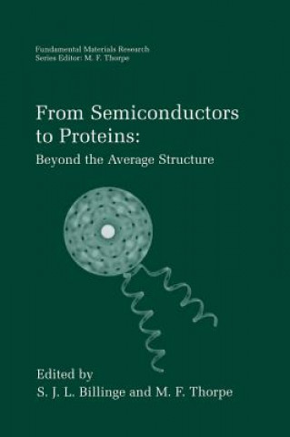 Carte From Semiconductors to Proteins: Beyond the Average Structure S.J.L. Billinge