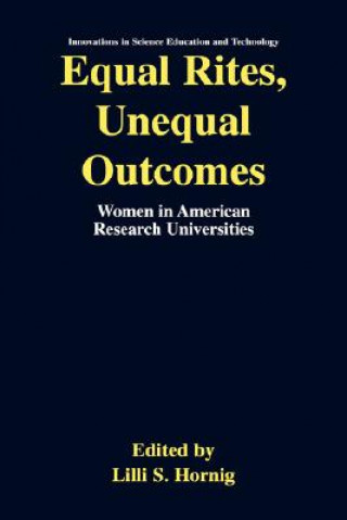 Buch Equal Rites, Unequal Outcomes Lilli S. Hornig