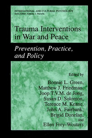 Könyv Trauma Interventions in War and Peace Bonnie L. Green