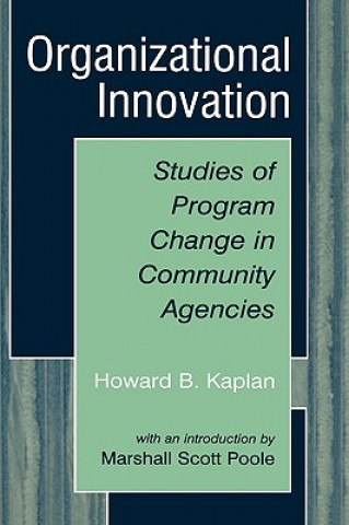 Kniha Organizational Innovation Howard B. Kaplan