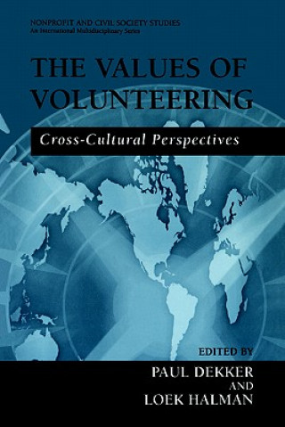 Könyv Values of Volunteering Paul Dekker