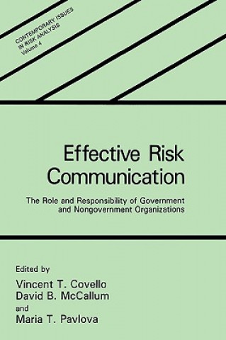 Livre Effective Risk Communication V.T. Covello