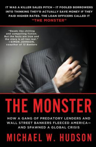Книга Monster Michael W Hudson