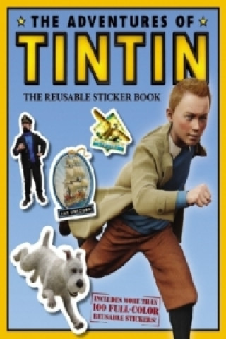 Kniha The Adventures of Tintin: The Reusable Sticker Book Veronica Paz