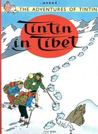 Carte Tintin in Tibet ergé