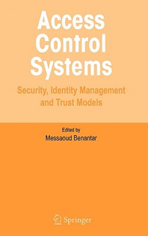 Kniha Access Control Systems Messaoud Benantar