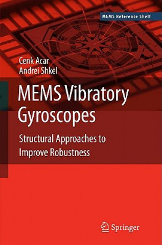 Książka MEMS Vibratory Gyroscopes Cenk Acar