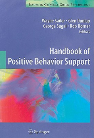 Książka Handbook of Positive Behavior Support Wayne Sailor