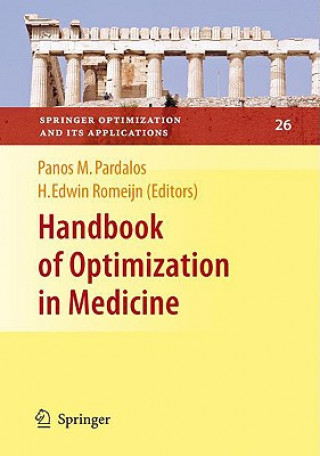 Carte Handbook of Optimization in Medicine Panos M. Pardalos