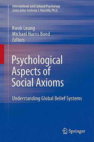 Livre Psychological Aspects of Social Axioms Kwok Leung