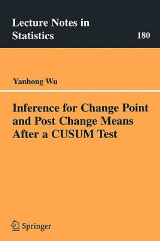 Carte Inference for Change Point and Post Change Means After a CUSUM Test u Yanhong