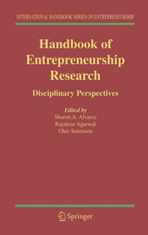 Kniha Handbook of Entrepreneurship Research Sharon A. Alvarez