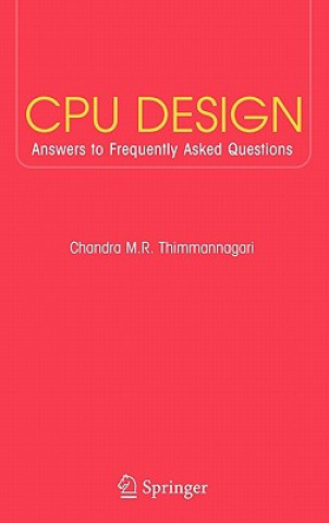 Könyv CPU Design Chandra Thimmannagari