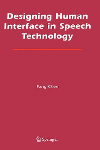 Book Designing Human Interface in Speech Technology Fang Chen