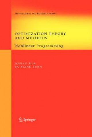 Carte Optimization Theory and Methods Wenyu Sun