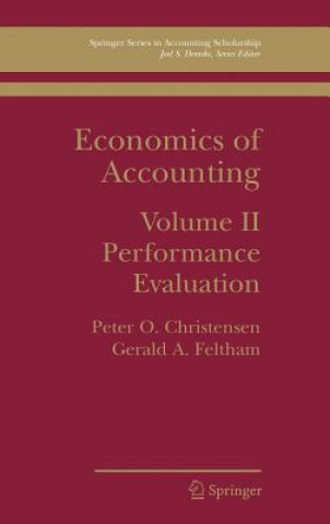 Kniha Economics of Accounting Peter O. Christensen