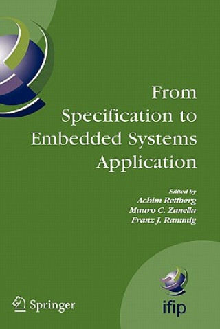 Livre From Specification to Embedded Systems Application Achim Rettberg