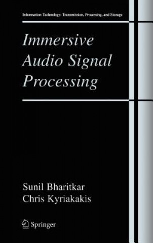 Książka Immersive Audio Signal Processing Sunil Bharitkar