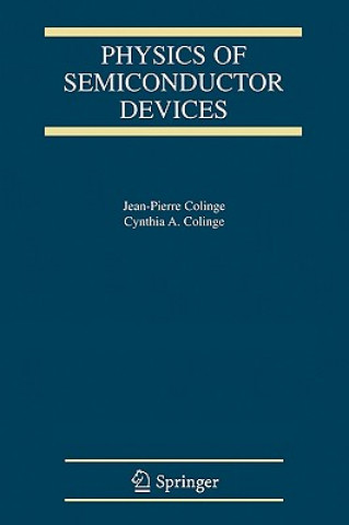 Kniha Physics of Semiconductor Devices J.-P. Colinge