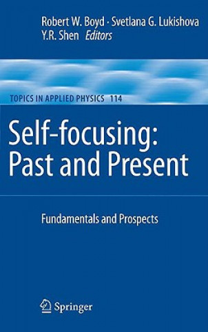 Knjiga Self-focusing: Past and Present Robert W. Boyd