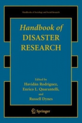 Kniha Handbook of Disaster Research Havidan Rodriguez