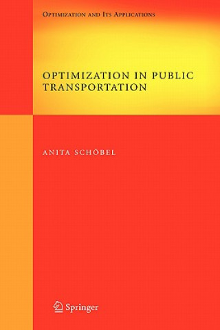 Kniha Optimization in Public Transportation Anita Schöbel