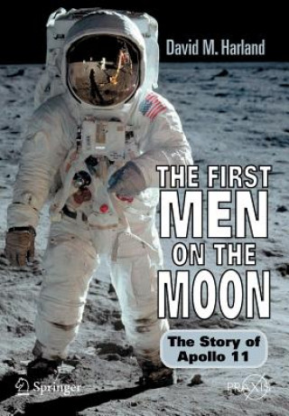 Książka First Men on the Moon David Harland