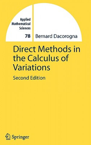 Kniha Direct Methods in the Calculus of Variations Bernard Dacorogna