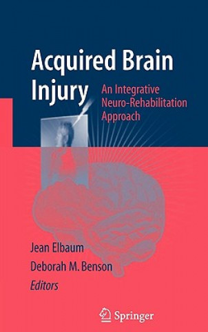 Livre Acquired Brain Injury Jean Elbaum