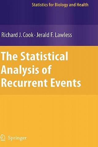 Kniha Statistical Analysis of Recurrent Events Richard J. Cook