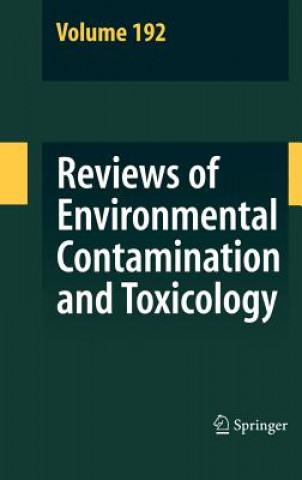 Książka Reviews of Environmental Contamination and Toxicology 192 George Ware