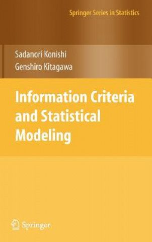 Kniha Information Criteria and Statistical Modeling Sadanori Konishi