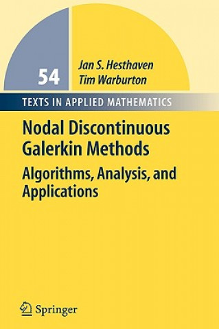 Könyv Nodal Discontinuous Galerkin Methods Jan S. Hesthaven