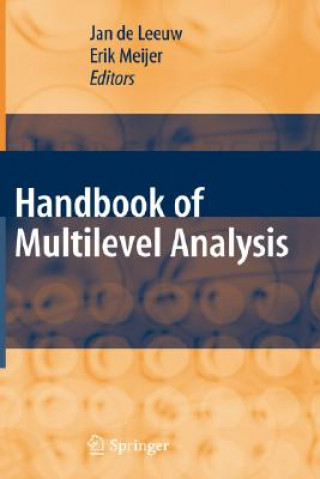 Kniha Handbook of  Multilevel Analysis Jan de Leeuw