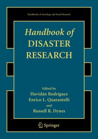 Kniha Handbook of Disaster Research Havidan Rodriguez