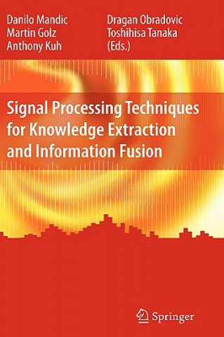 Kniha Signal Processing Techniques for Knowledge Extraction and Information Fusion Danilo Mandic