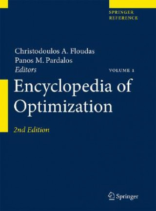 Carte Encyclopedia of Optimization C.A. Floudas