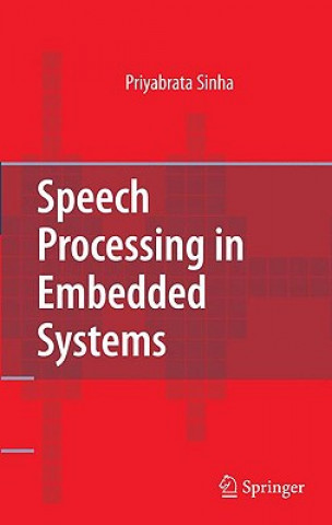 Libro Speech Processing in Embedded Systems Priyabrata Sinha