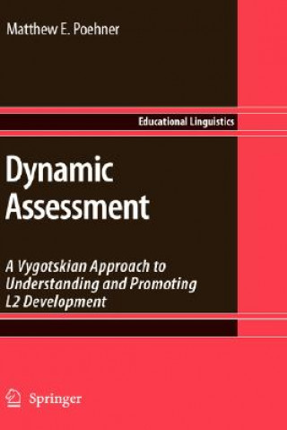 Kniha Dynamic Assessment Matthew E. Poehner