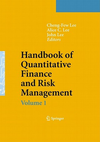 Kniha Handbook of Quantitative Finance and Risk Management Cheng-Few Lee