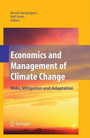 Book Economics and Management of Climate Change Bernd Hansjürgens