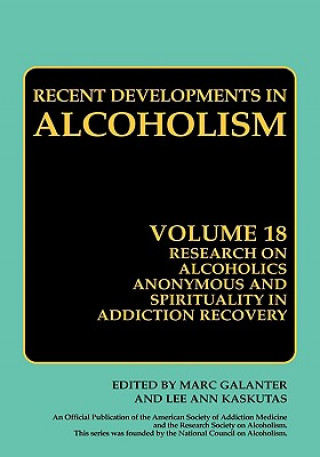 Książka Research on Alcoholics Anonymous and Spirituality in Addiction Recovery Marc Galanter